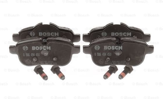 Brake Pad Set, disc brake 0986494450