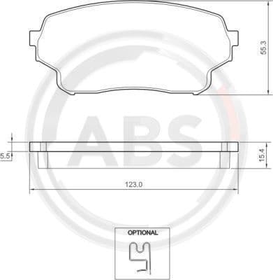 Brake Pad Set, disc brake 37503