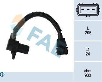 Sensor, crankshaft pulse 79355