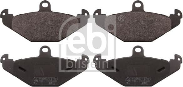 Brake Pad Set, disc brake 116158