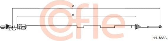 Cable Pull, manual transmission 11.3883