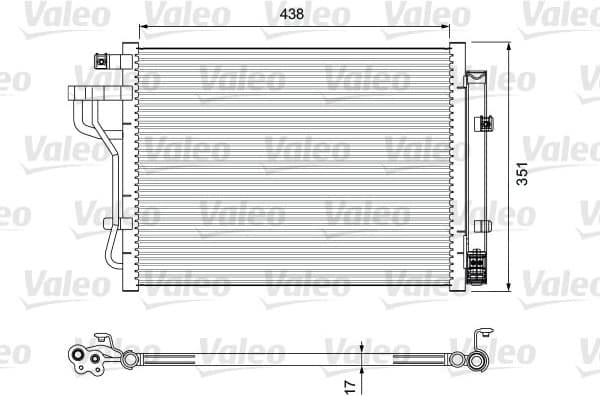 Condenser, air conditioning 814399