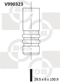 Valve inlet V990323 - image 2