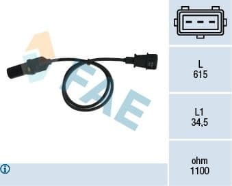 Sensor, crankshaft pulse 79005