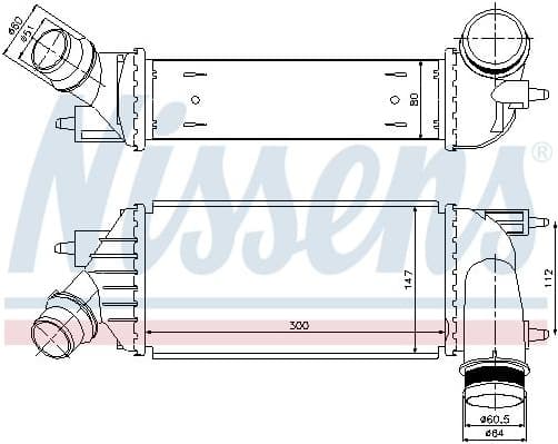 Charge Air Cooler ** FIRST FIT ** 96467