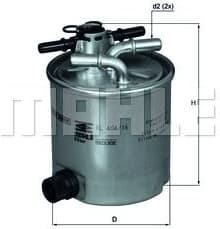 Filter diesel fuel KL404/16