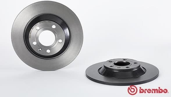 Brake discs kit rear, (2pcs), Top Quality 08.A816.11 - image 2