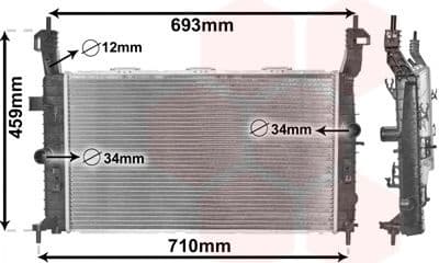 Radiator, engine cooling 37002345 - image 2