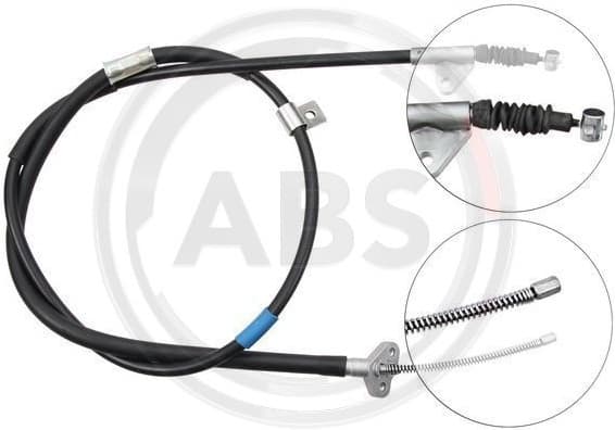 Cable Pull, parking brake K16578