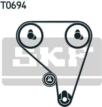 Timing Belt Kit VKMA 91401 - image 2