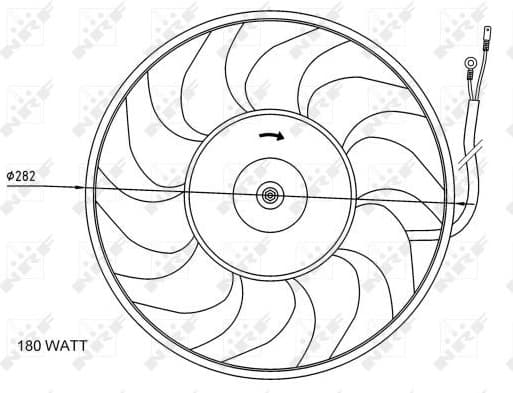 Fan, engine cooling 47071 - image 2