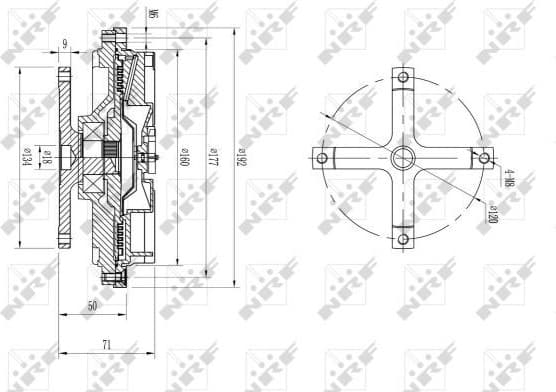 Clutch, radiator fan 49632 - image 2