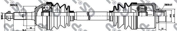Drive Shaft 244006