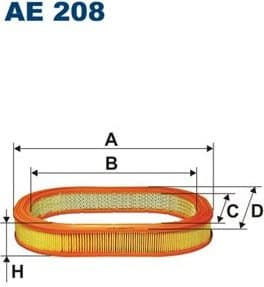 Air Filter AE208