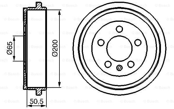 Brake Drum 0986477133 - image 5