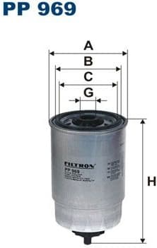 Fuel Filter PP969