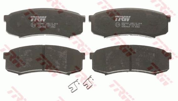 Brake Pad Set, disc brake COTEC GDB3464 - image 2
