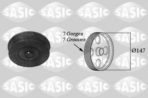 Belt Pulley, crankshaft 2154005