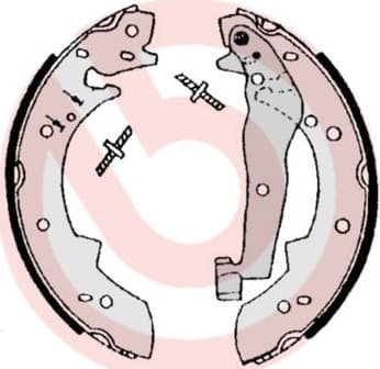 Brake Shoe Set ESSENTIAL LINE S06504