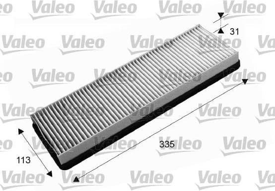 Filter, cabin air VALEO ESSENTIAL 715646