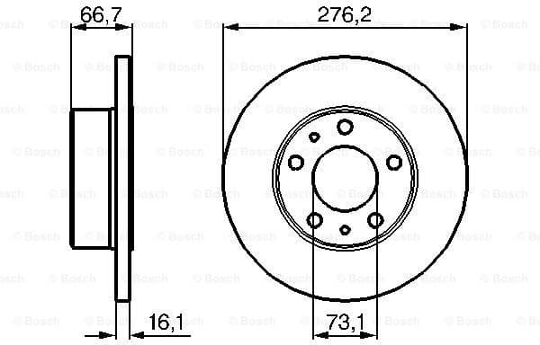 Brake Disc 0986479161 - image 4