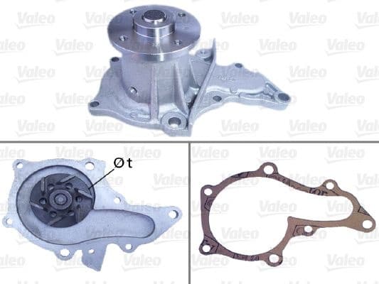 Water Pump, engine cooling 506652
