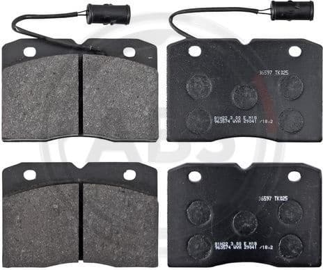 Brake Pad Set, disc brake 36597