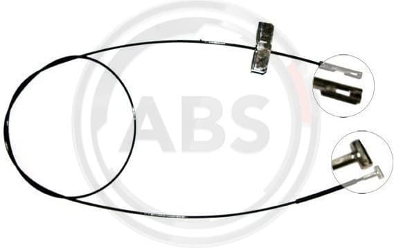 Cable Pull, parking brake K17252