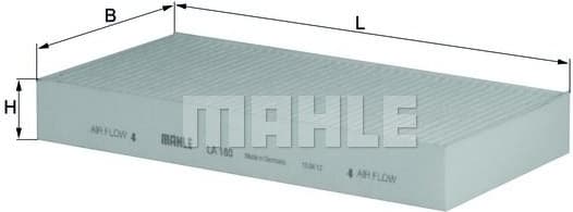 Filter cabin LA180 - image 2