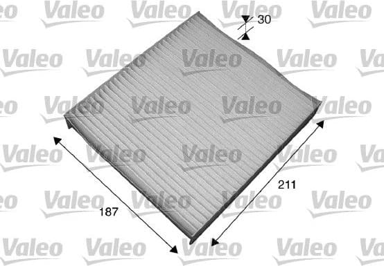 Filter, cabin air VALEO ESSENTIAL 715551