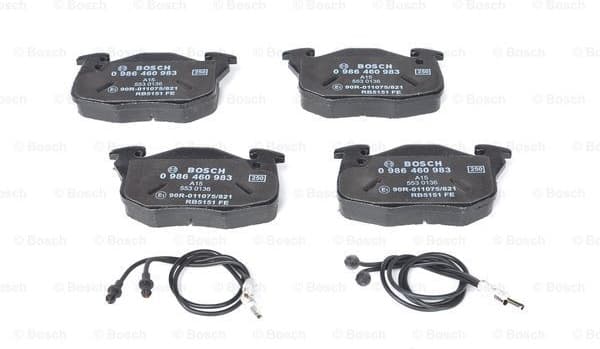Brake Pad Set, disc brake 0986460983 - image 6