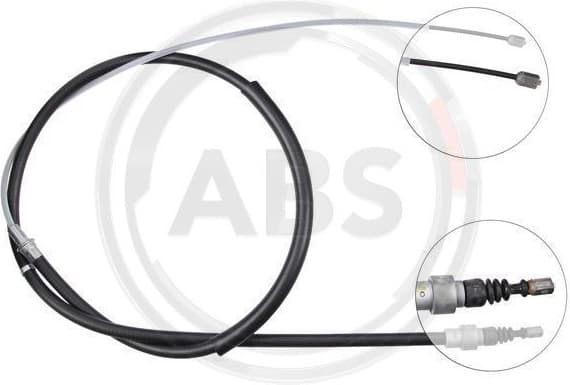 Cable Pull, parking brake K18576