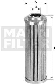 Filter, operating hydraulics HD45