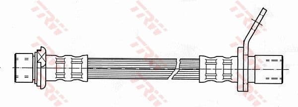 Brake Hose PHA393 - image 2