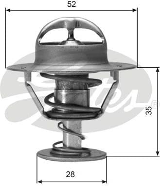 Thermostat, coolant TH04382G1