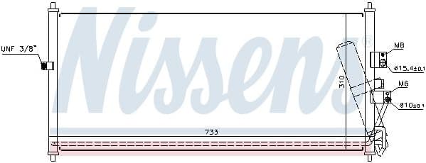 Condenser, air conditioning ** FIRST FIT ** 94521