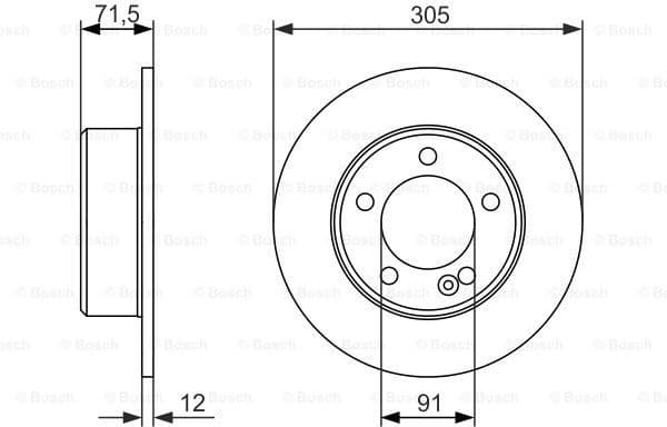 Brake Disc 0986479714 - image 2