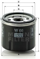 Oil Filter W66