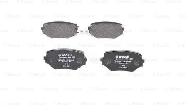 Brake Pad Set, disc brake 0986424669 - image 3