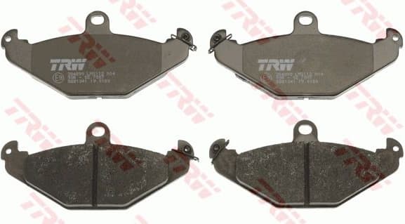 Brake Pad Set, disc brake COTEC GDB1041 - image 2