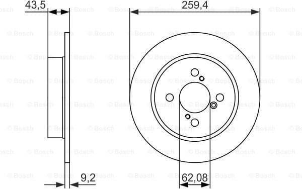 Brake Disc 0986479792 - image 2