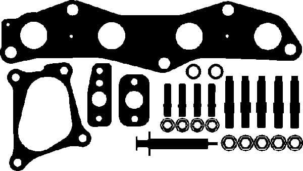 Turbocharger mounting kit 731.170