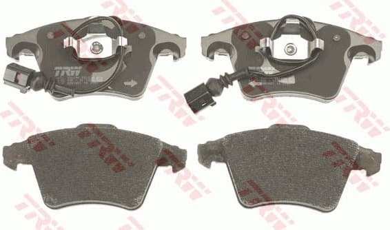 Brake pads front, Top Quality GDB1651 - image 2