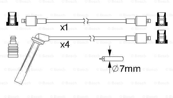 Ignition Cable Kit 0986357161 - image 5