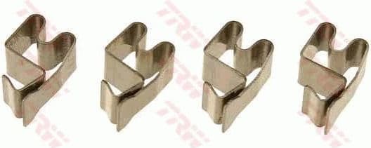 Accessory Kit, disc brake pad PFK414