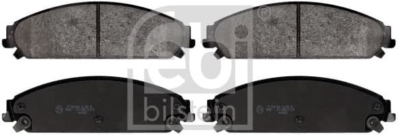 Brake Pad Set, disc brake 116112