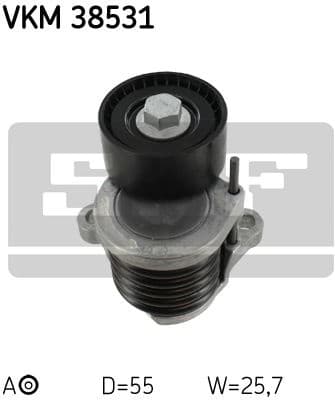 Belt Tensioner, V-ribbed belt VKM 38531