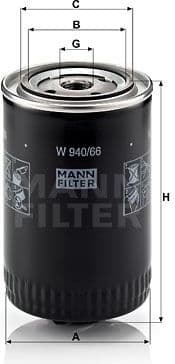 Oil Filter W940/66