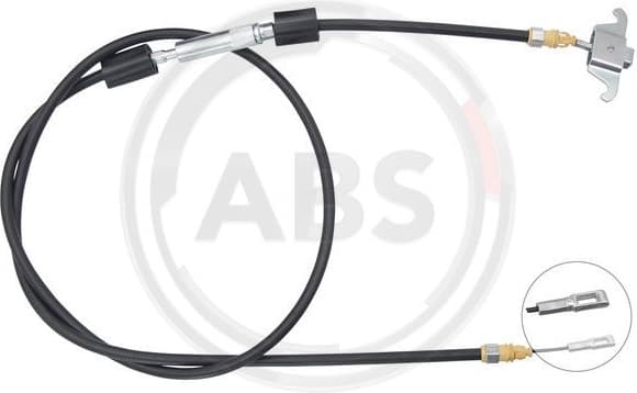 Cable Pull, parking brake K19863