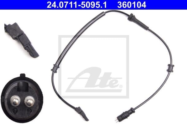 Sensor, wheel speed 24.0711-5095.1
